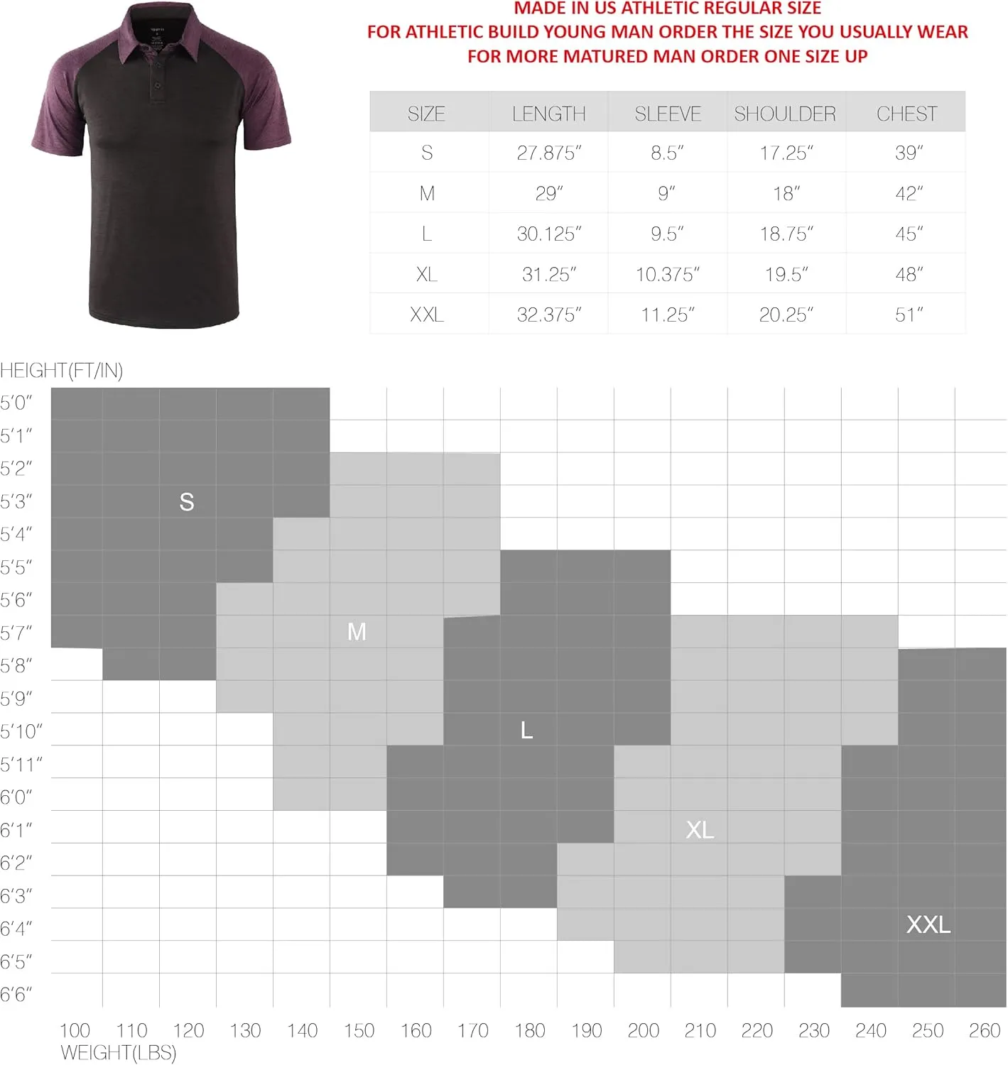 Vetemin Men's Casual Lightweight Quick Dry Athletic Active Sports Outdoors Golf Polo T Shirts