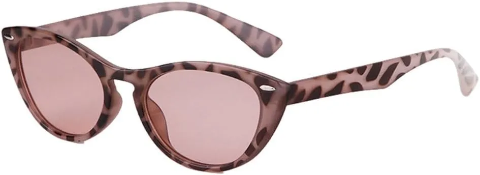Vintage Cat Eye Leopard Sunglasses Women Tortoise Shell Sun Glasses Black Frame Fashion Shades Eyewear UV400