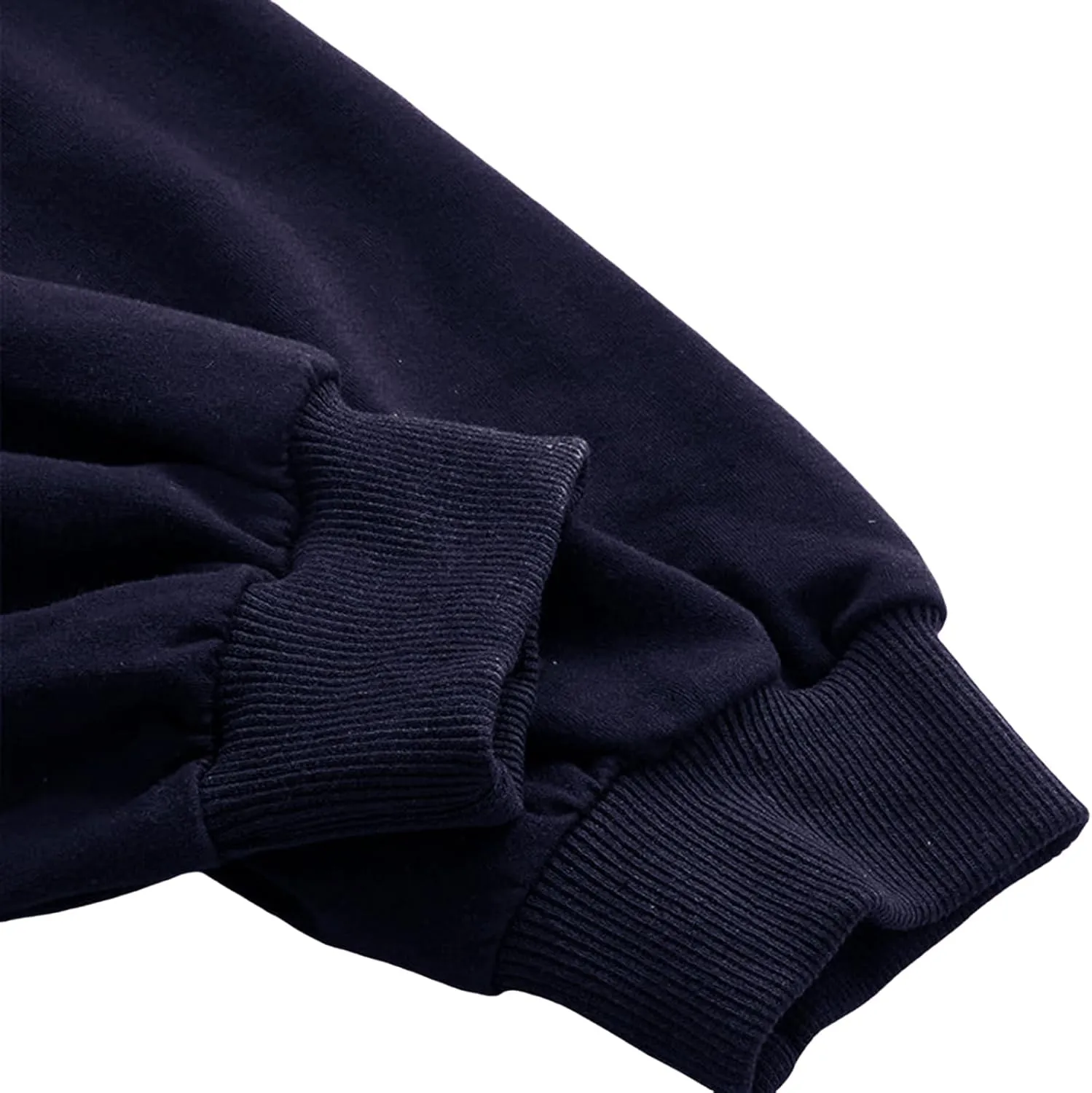 Women Cropped Sweatshirt Long Sleeve Pullover Fleece Crop Tops Casual Loose Crew Neck Shirts Basic Solid Color Tee