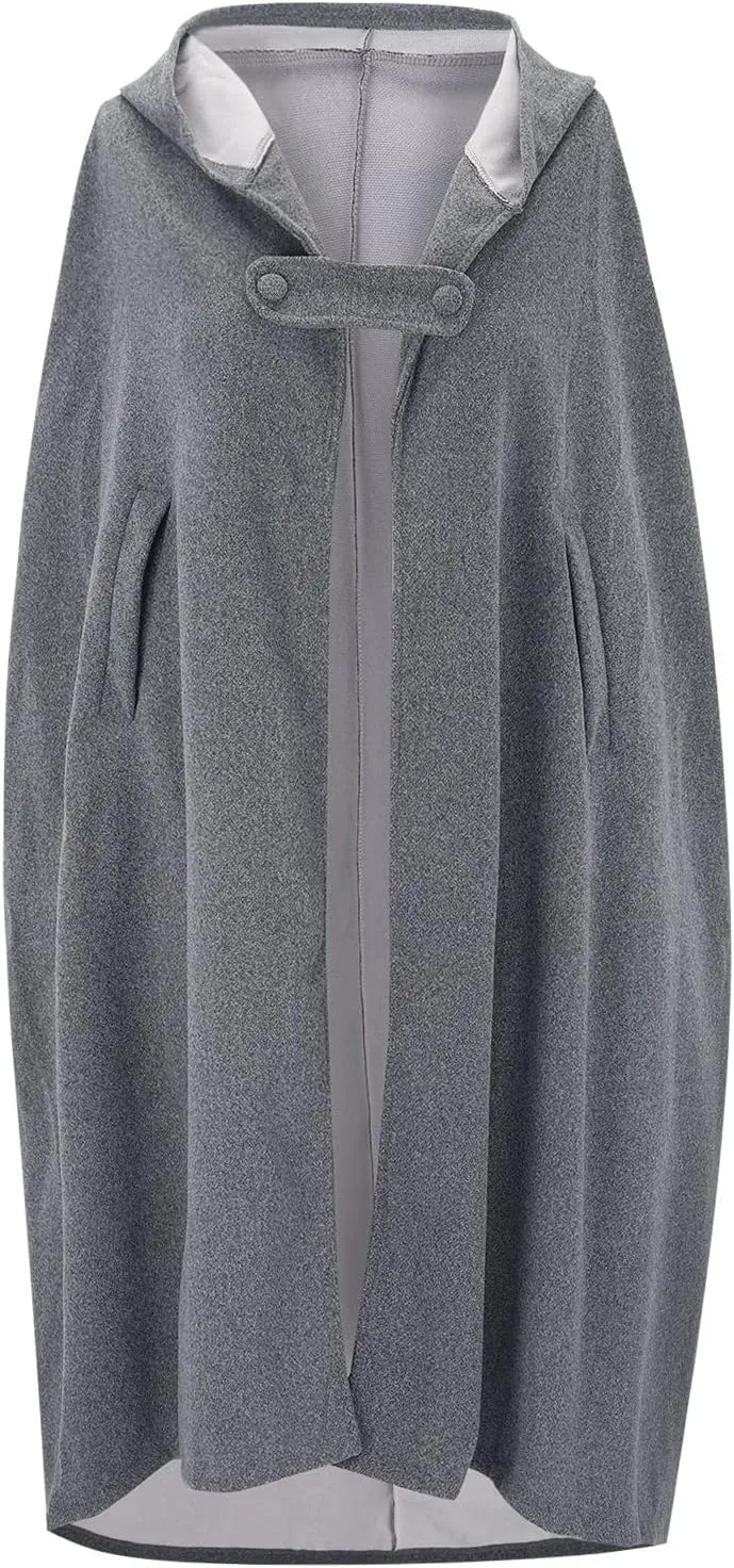 Women Trench Coat Open Front Cardigan Jacket Coat Cape Cloak Poncho Plus Womens Warm Long Cardigans