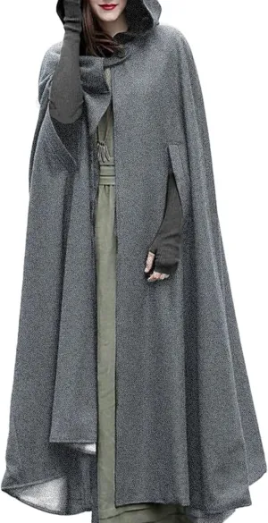 Women Trench Coat Open Front Cardigan Jacket Coat Cape Cloak Poncho Plus Womens Warm Long Cardigans