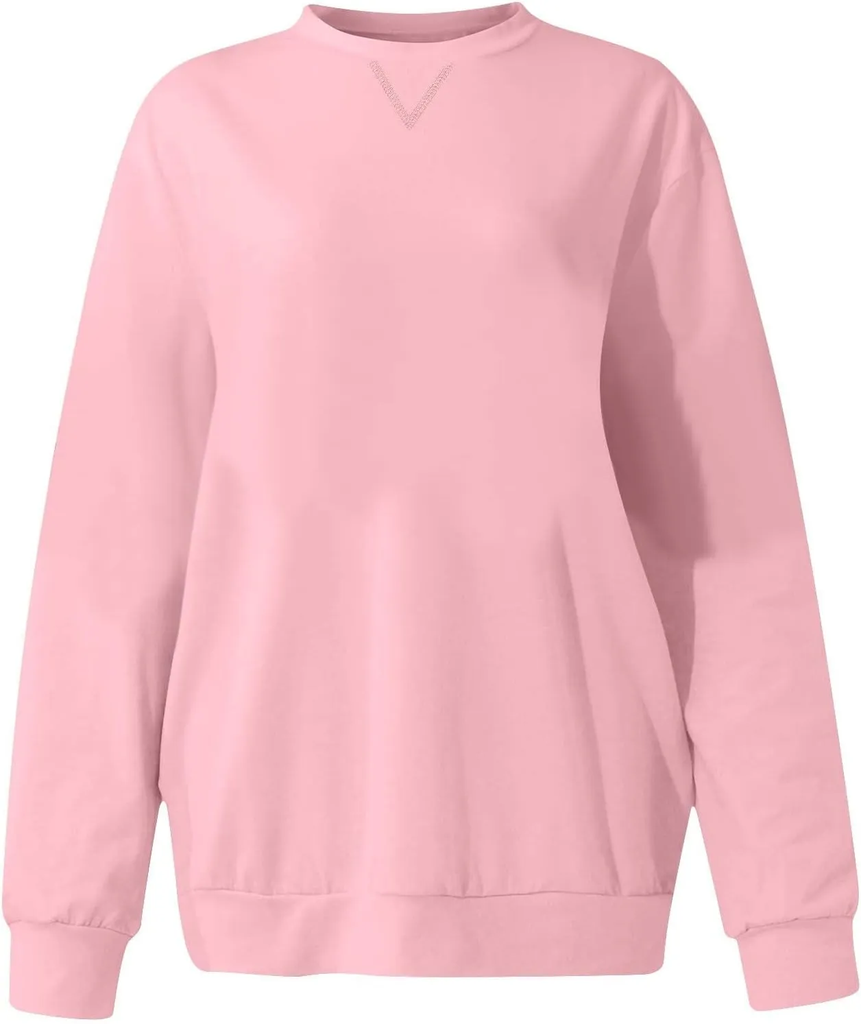 Womens Crewneck Oversized Sweatshirt Casual Long Sleeve Pullover Tops Fashion 2024 Outfits Y2k Clothes