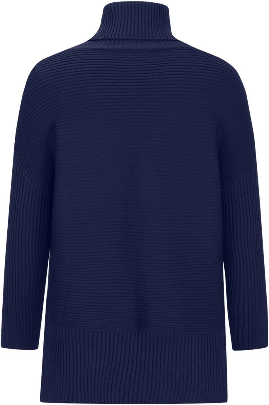 Women's Oversized Turtleneck Sweaters Fall Batwing Sleeve Ribbed Side Split Tunic Sweater Casual Pullover Knit Tops