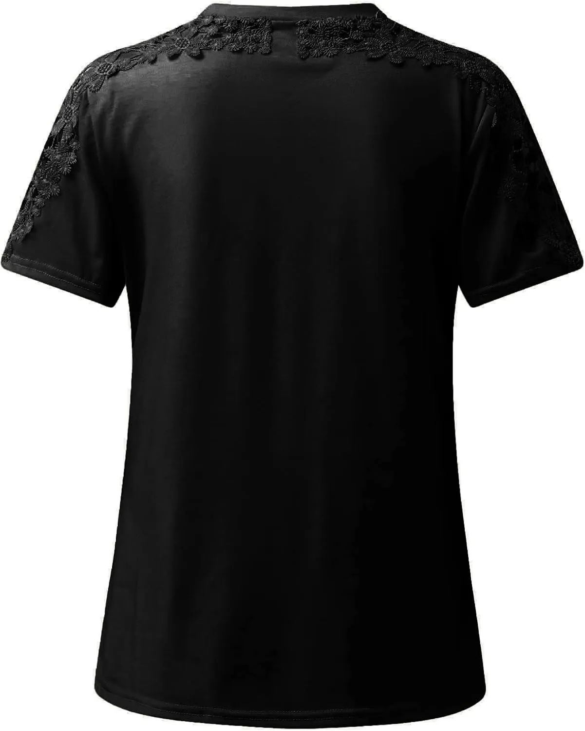 Womens Short Sleeve Lace Tops Under 10 Plus Size Trendy Casual Shirts Dressy Elegant Blouse Raglan Sleeve Tshirts