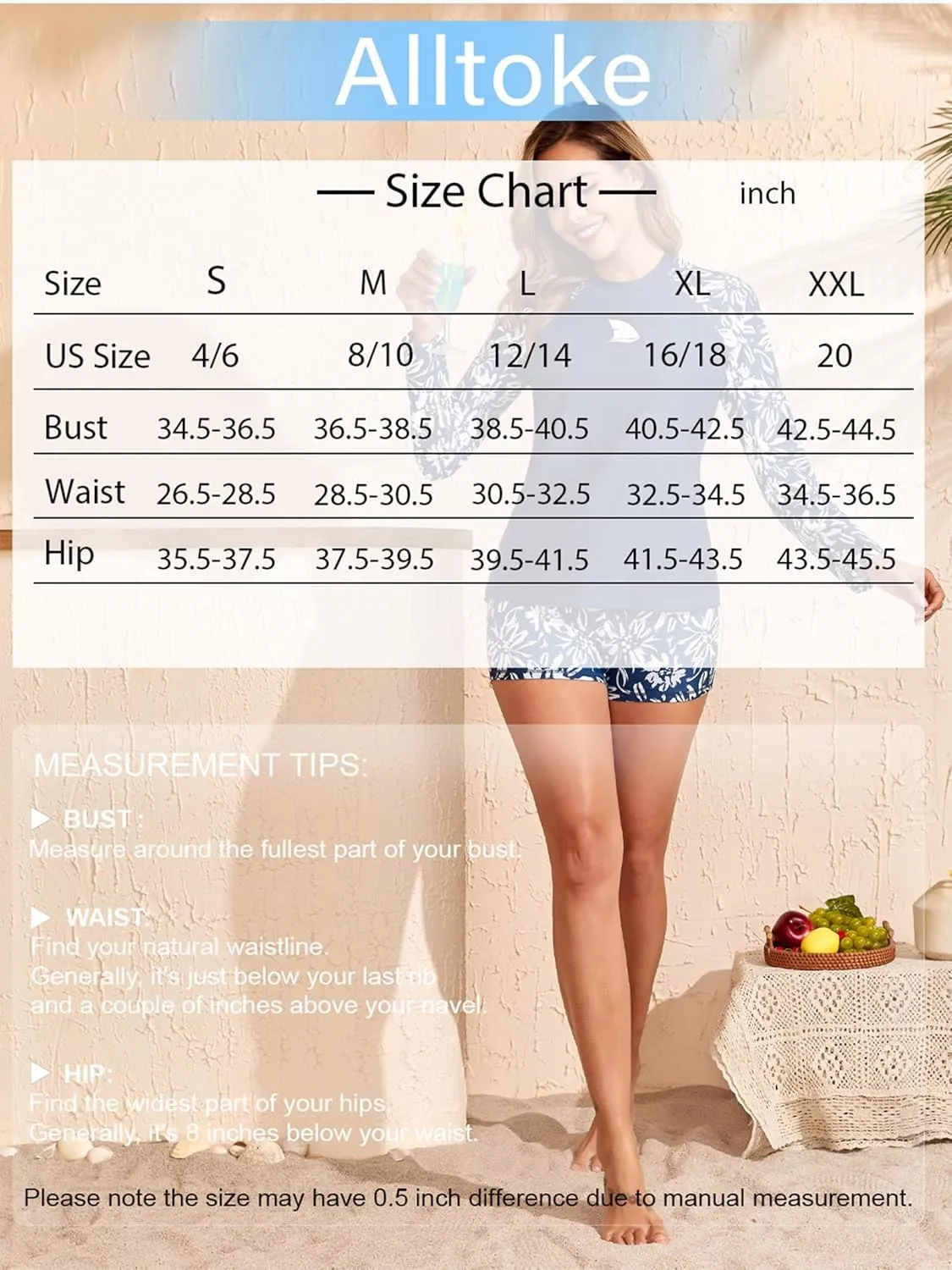 Womens Two Piece Long Sleeve Rash Guard Sets with Built in Bra Swim Shirts and Shorts UPF50  Swimsuit