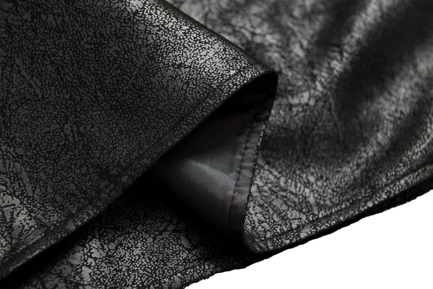 Women's Velvet Leather Jacket Gothic Steampunk Long Trench Coat Costume