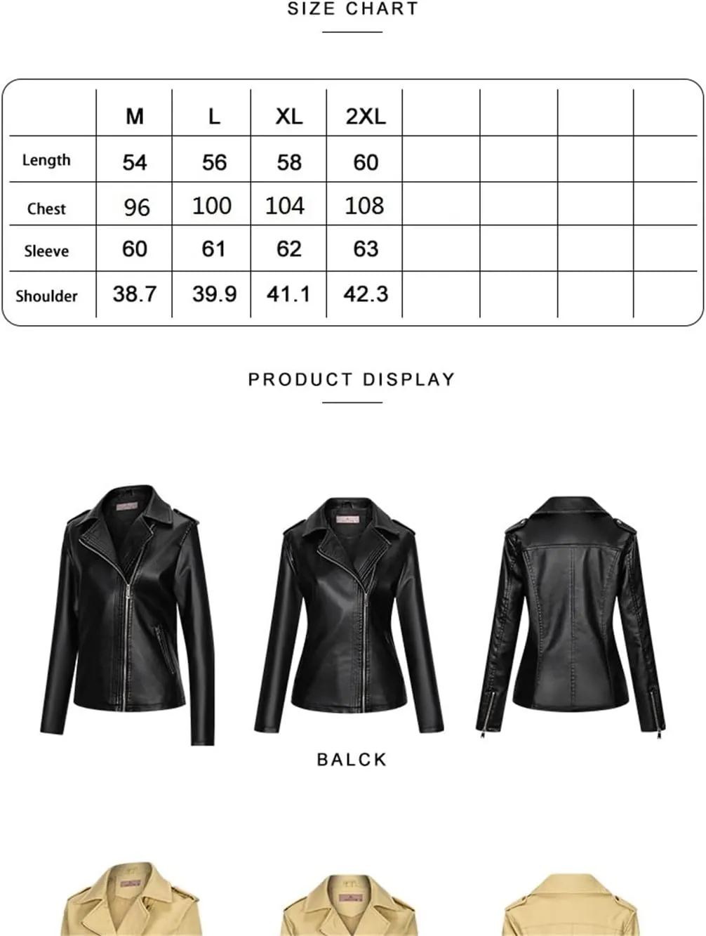 Wvapzxx Leather Jacket Women Spring Moto Biker Zipper Jacket Ladies Red Black Yellow Autumn Coat