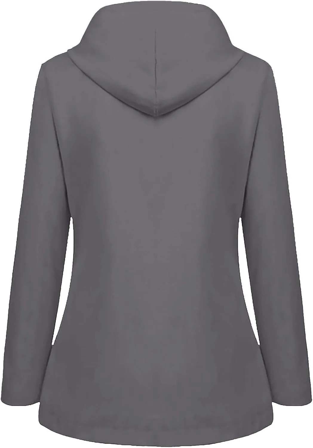 Zip Up Hoodies for Women Warm Fall Winter Fleece Jacket Casual Hooded Sweatshirts Thick Sherpa Lined Solid Coats